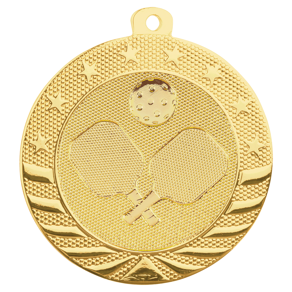 2" Pickleball Gold Medal Personalized Free