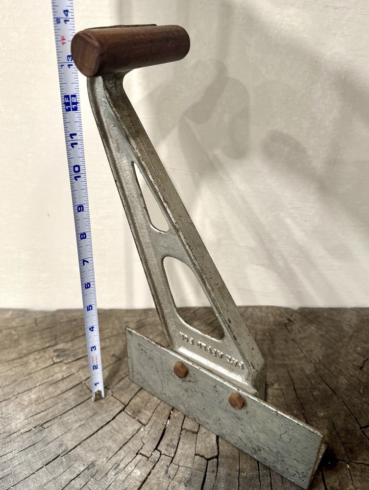 Vintage Cast Iron Coat Hat Hook Machine Era
