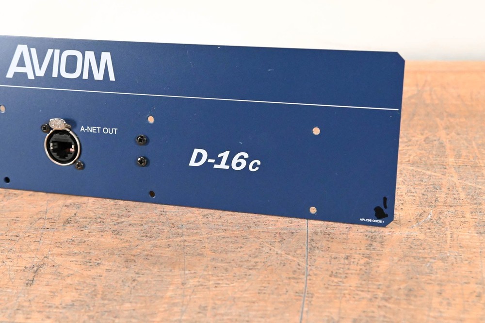 DiGiCo D-16c Aviom A-Net D-Rack Module CG01KLD