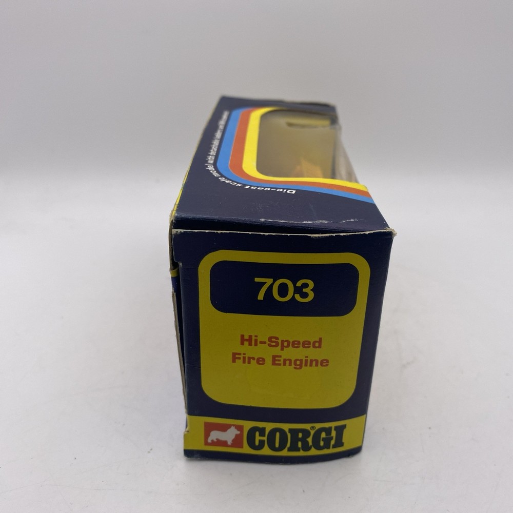 Corgi 703 Hi-Speed Fire Engine - Boxed