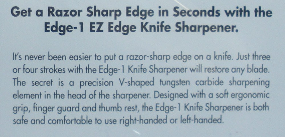 Dexter 7920 Edge 1 Hand Held Sharpener