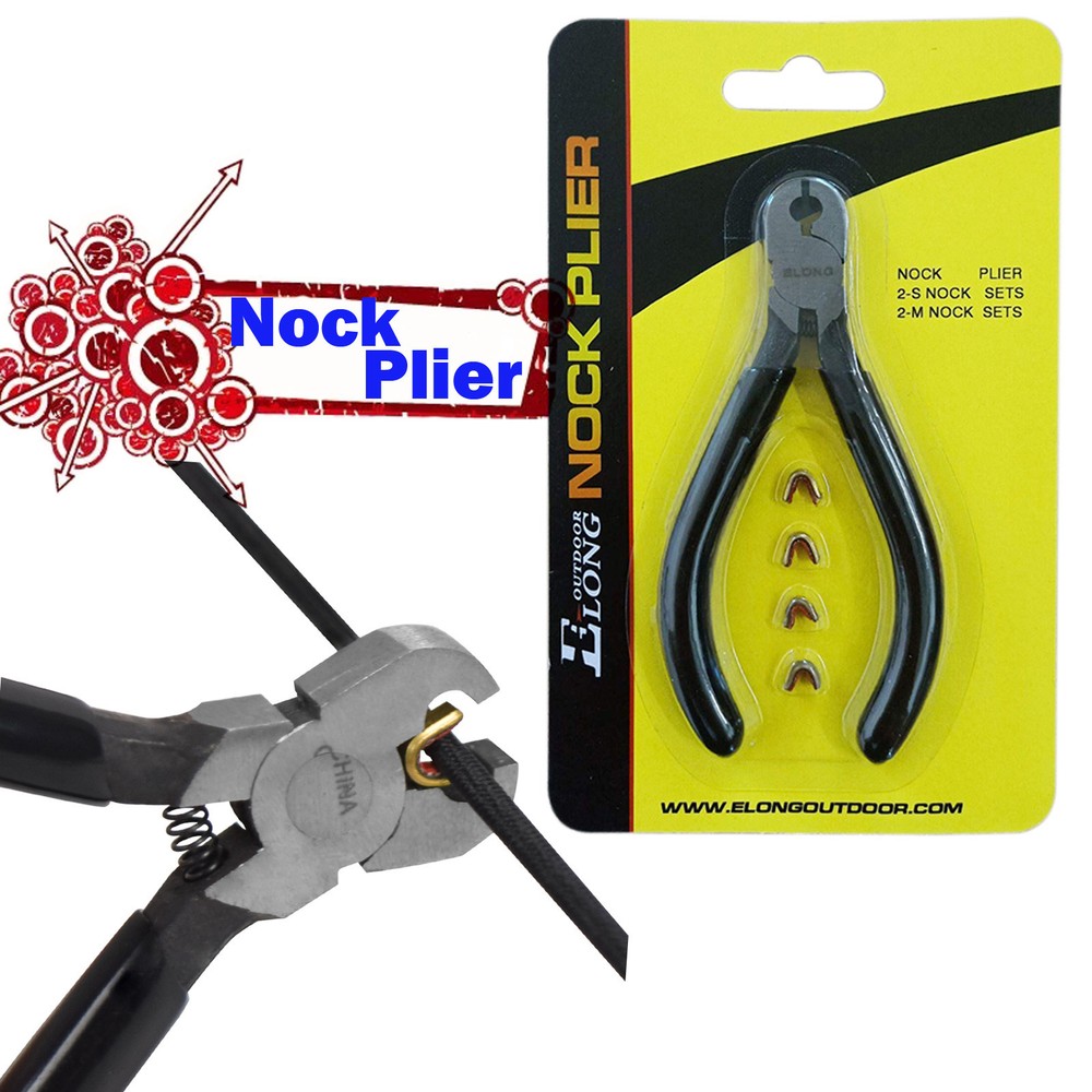 1 Archery String Nocking Point Plier set BowString Nock Compound RecurveBow Tool