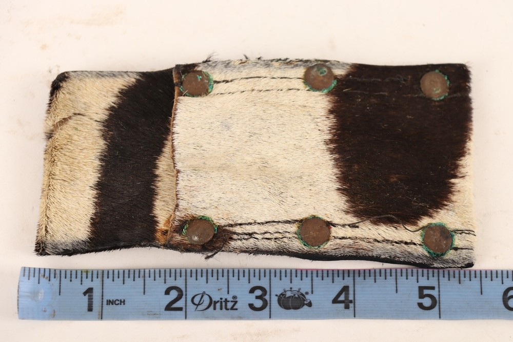 Primitive Cow Hide Pouch