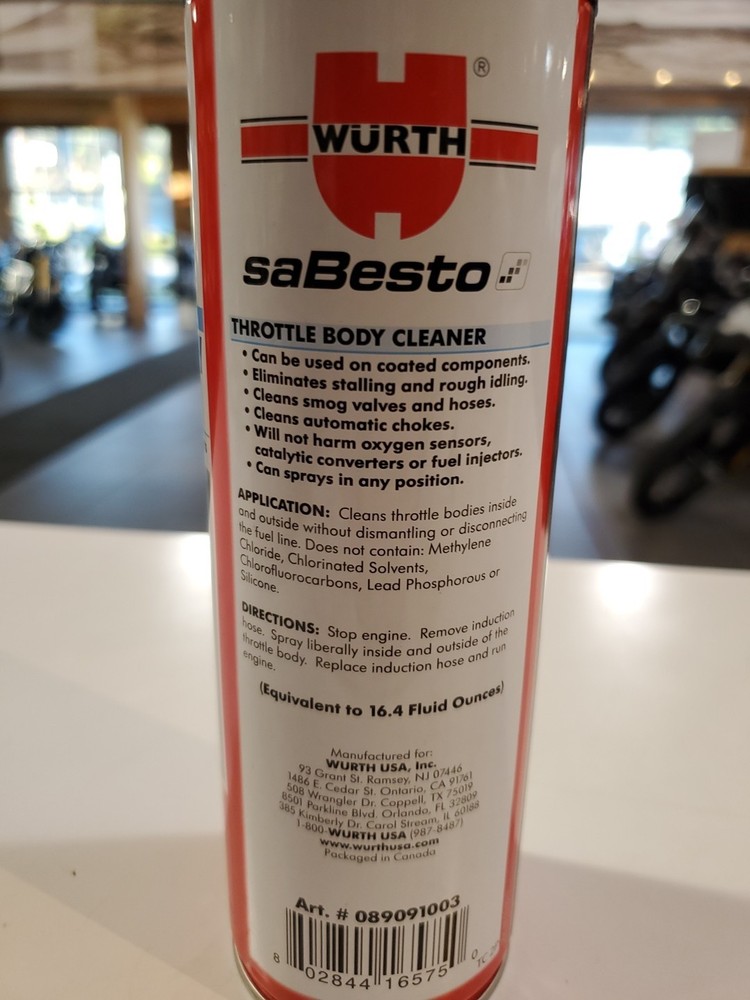 Wurth THROTTLE body Cleaner