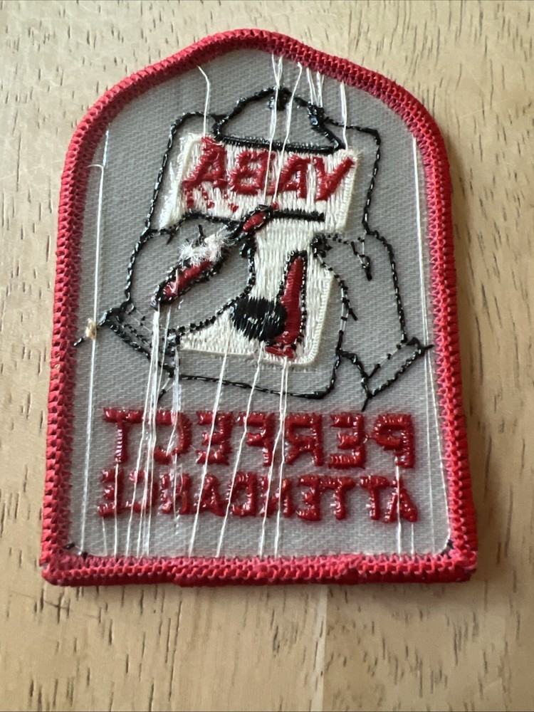 vintage YABA Perfect Attendance bowling patch
