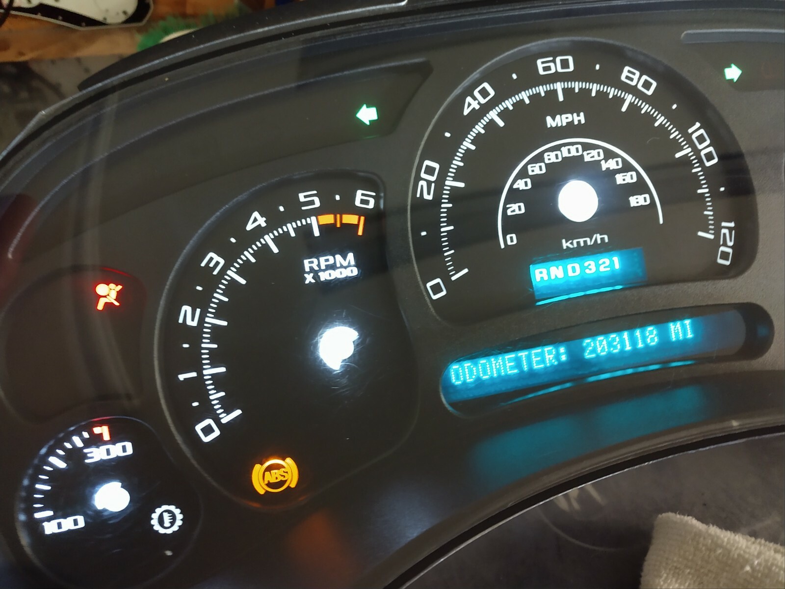 LED Edition Cadillac Escalade Gauge Face Silverado Tahoe Sierra 2003 04 05 New