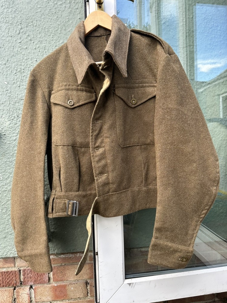 40 Pattern Battledress Blouse Size 18 Aug 1945 Dated WW2 Original