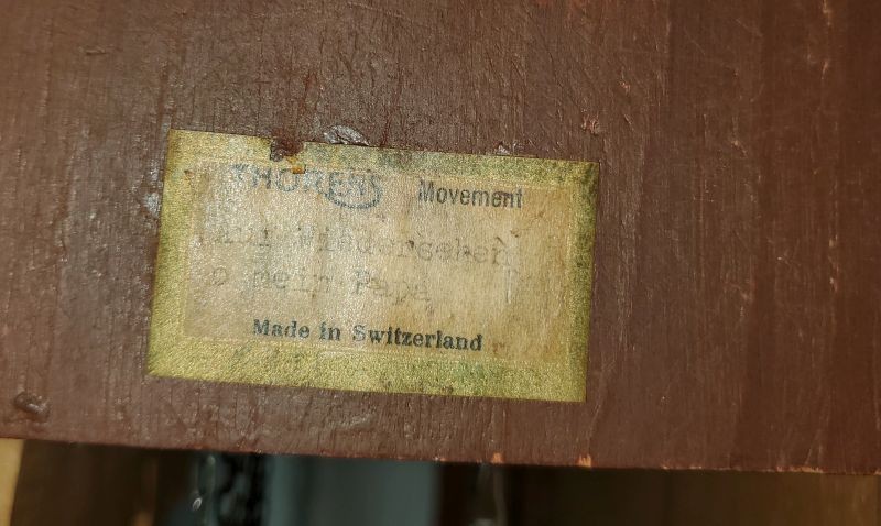 vintage hunter cuckoo clock