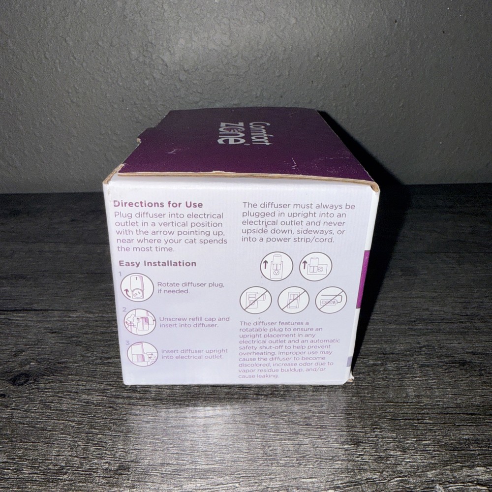COMFORT ZONE 6 Pack MultiCat Diffuser Refills; Cat Calming Pheromones