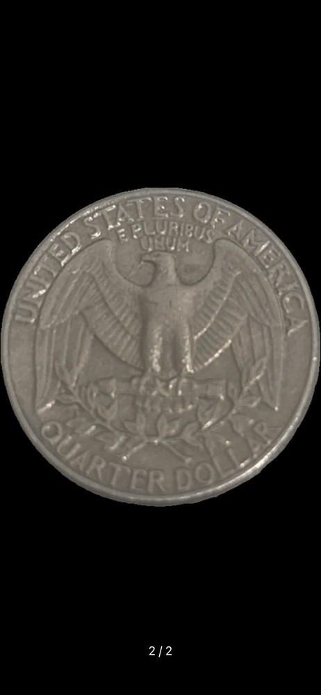 1982 D Washington Quartererror doubled die obverse and reverse and fill in mint