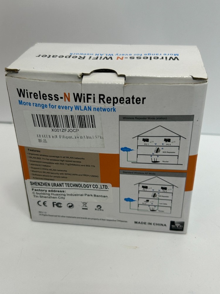 Wireless-N Wifi Repeater MT02 Super Boost WLAN Network
