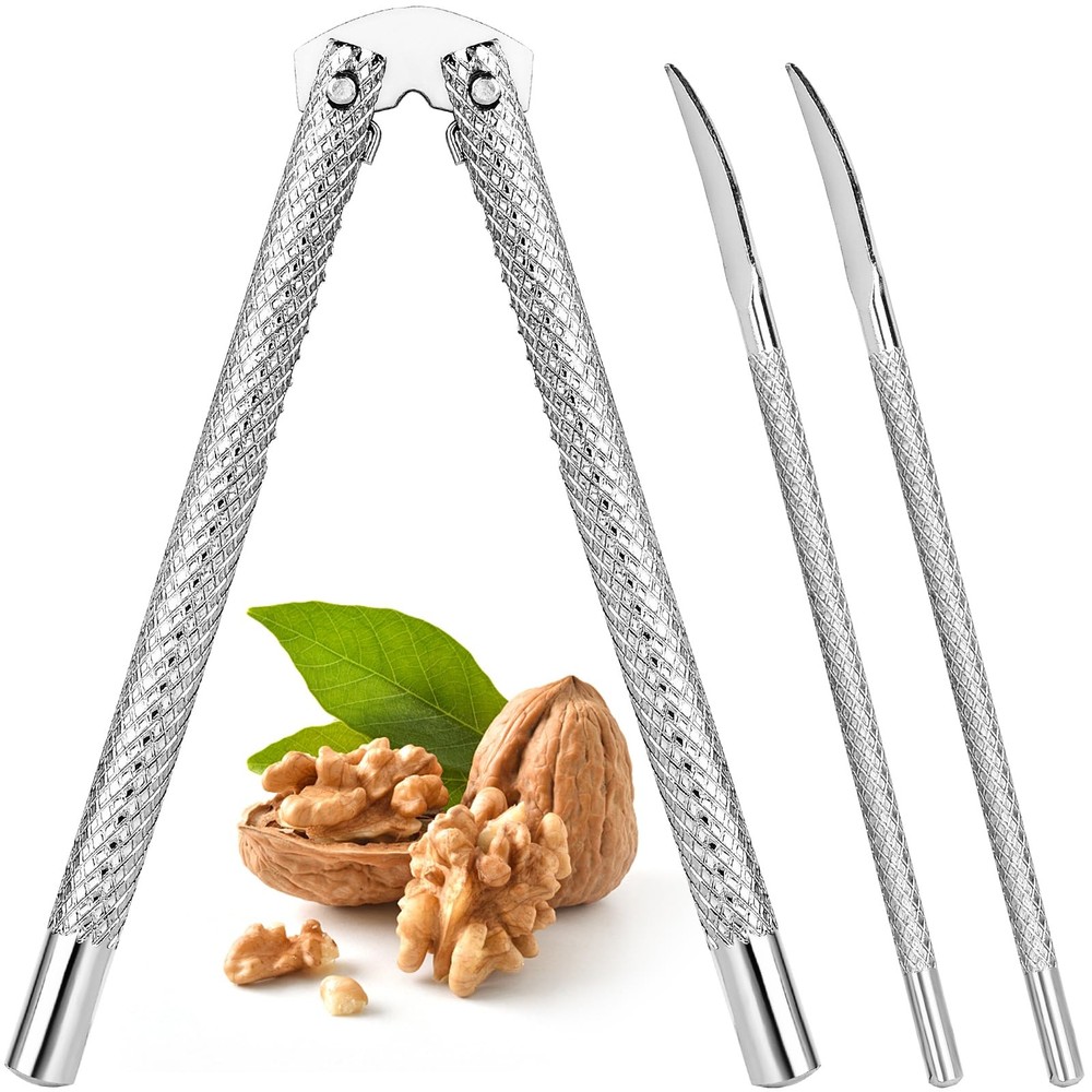 Classic Nutcracker Set Pecan Walnut Nut Cracker Tool Lobster or Crab Seafood