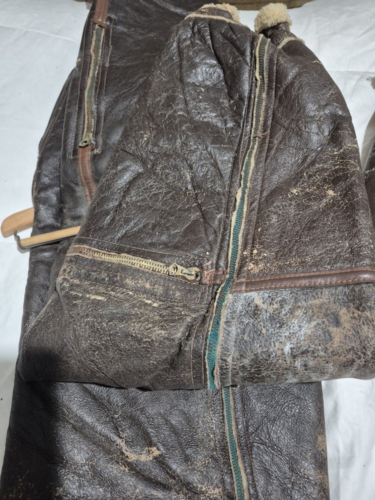 ARMY AIR FORCE LEATHER FLYING SUIT
