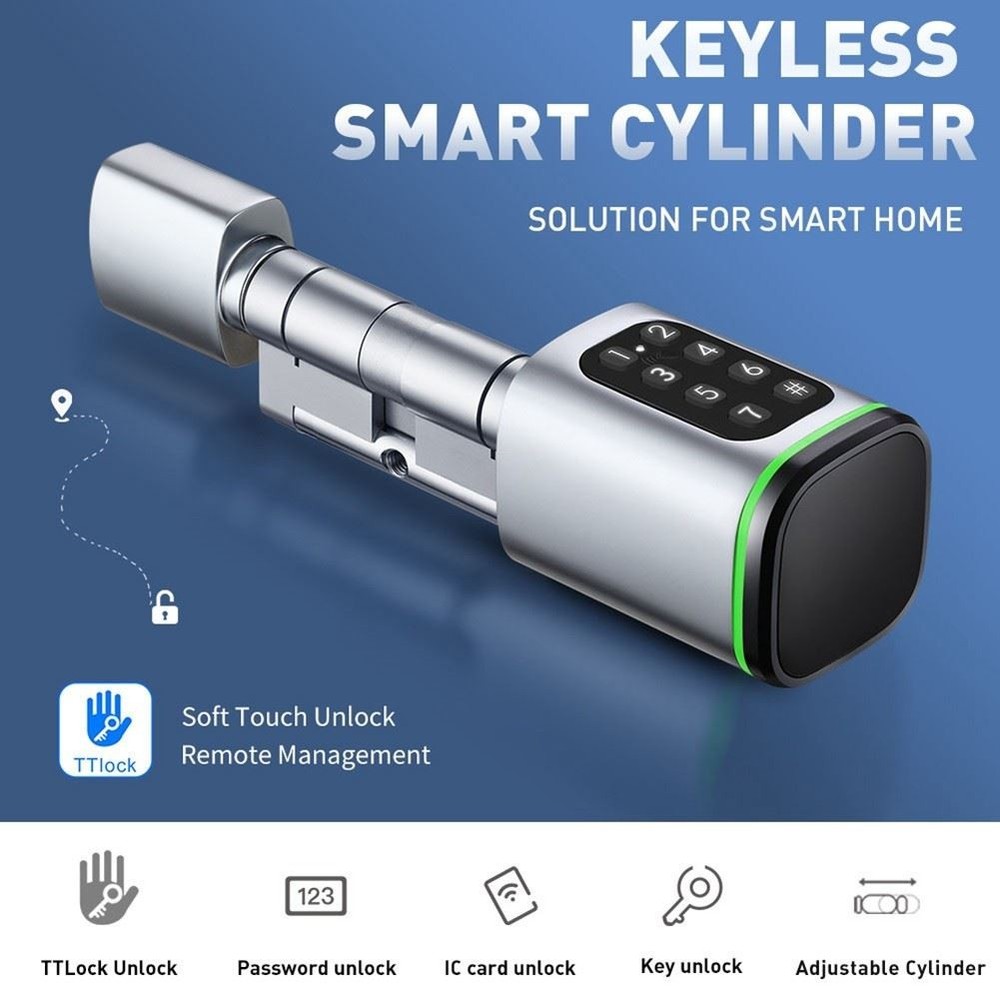 Password Swipe Card Intelligent Lock APP Bluetooth Unlocking