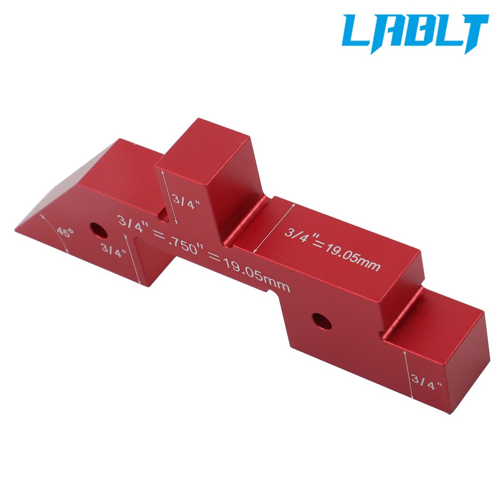 LABLT Height Gauge Router Table Setup Bars Precision Setup Blocks 14piece set