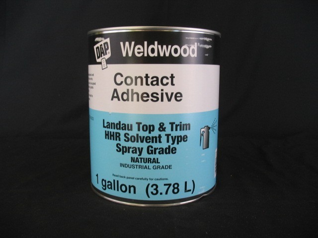 Dap Weldwood Contact Cement Adhesive - Landau Top HHR Solvent Spray 1 Gallon