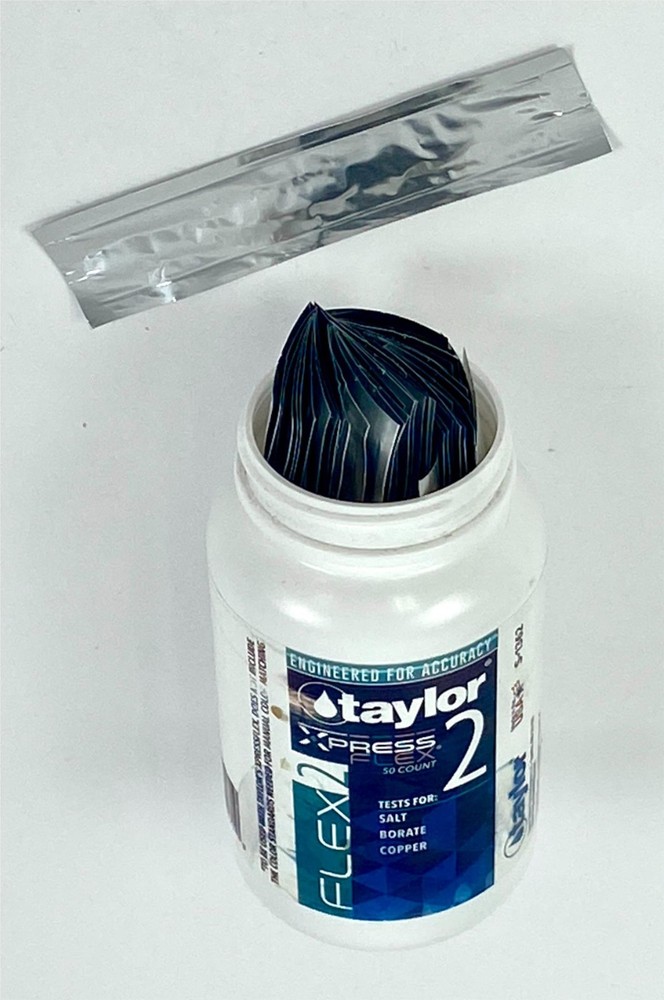 Taylor Flex 2 Test Strips for Xpress Flex System 50 Strips 2 Bottles