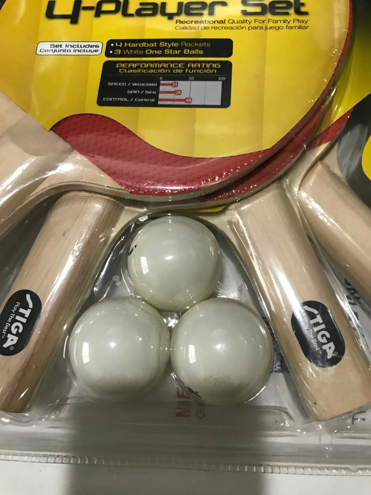 STIGA Classic 4-Player Table Tennis Set B7