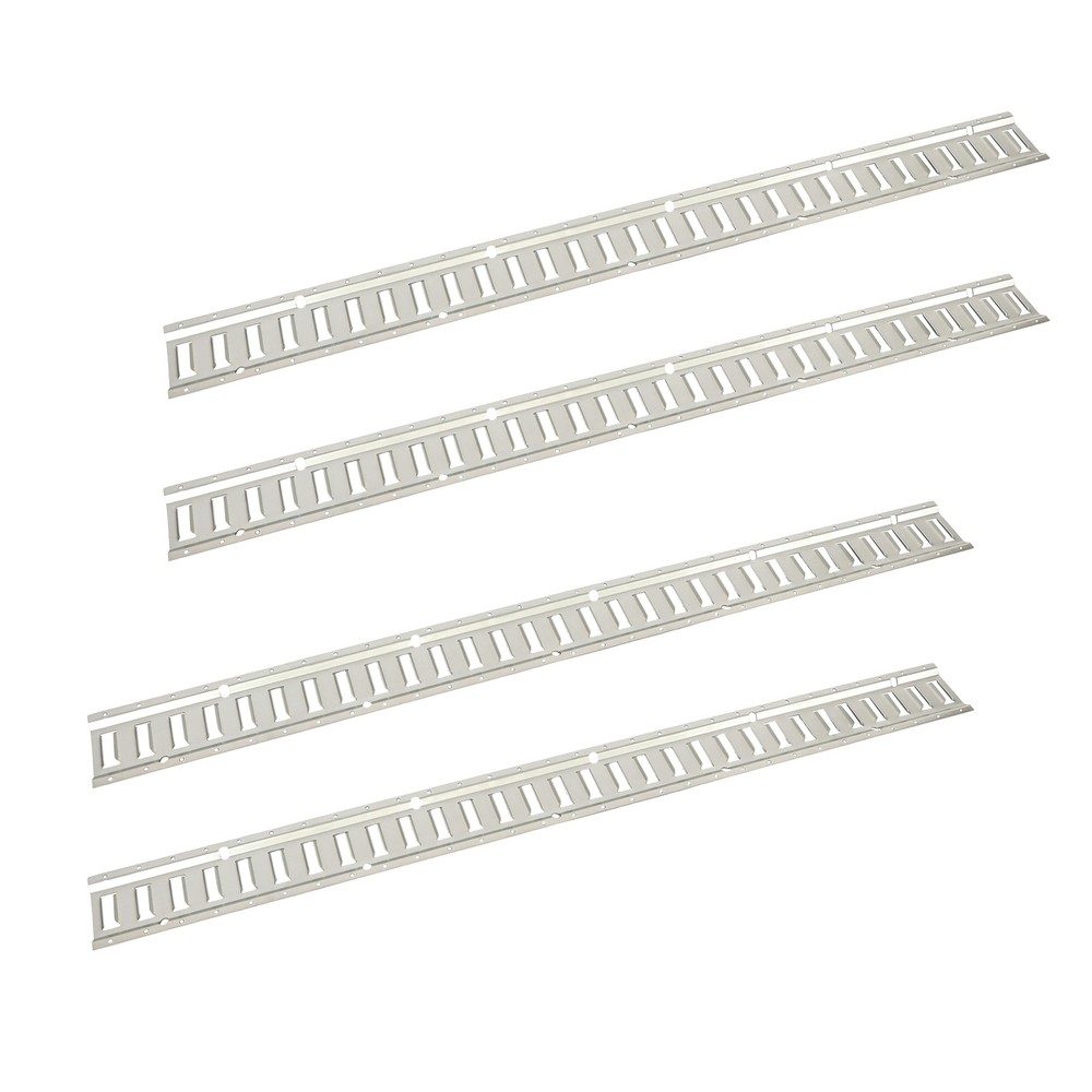 LABLT E Track Tie Down Enclosed Trailer Galvanized Horizontal 4 Pack For Trucks