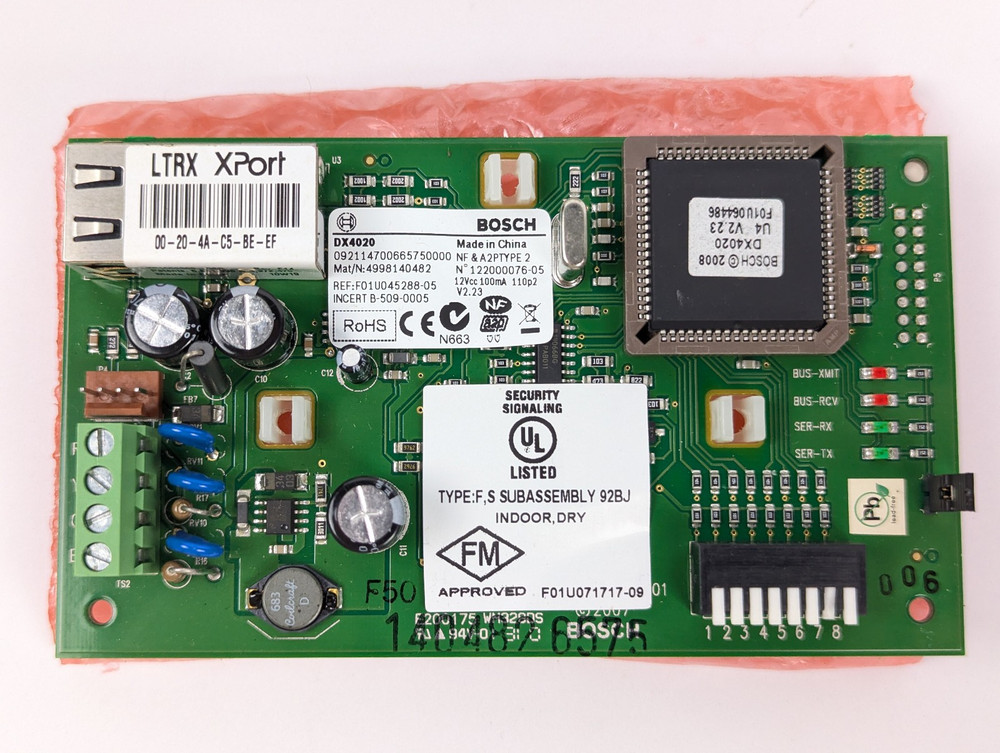 New Bosch DX4020 Conettix Ethernet Network Interface Module