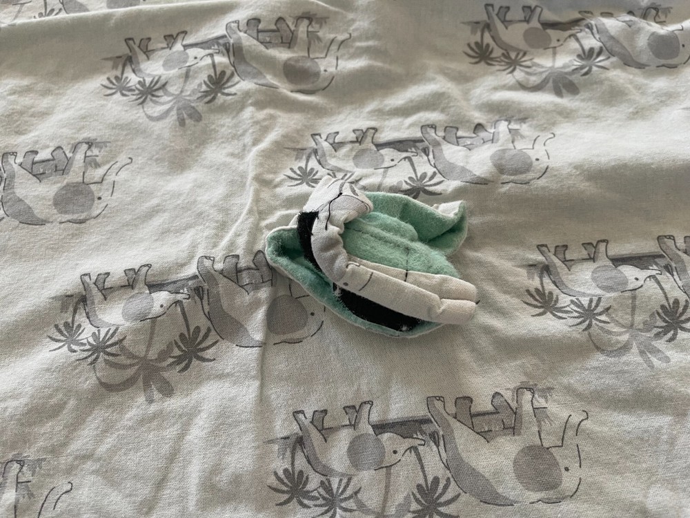 Baby Elephant Patterned Carseat Cover