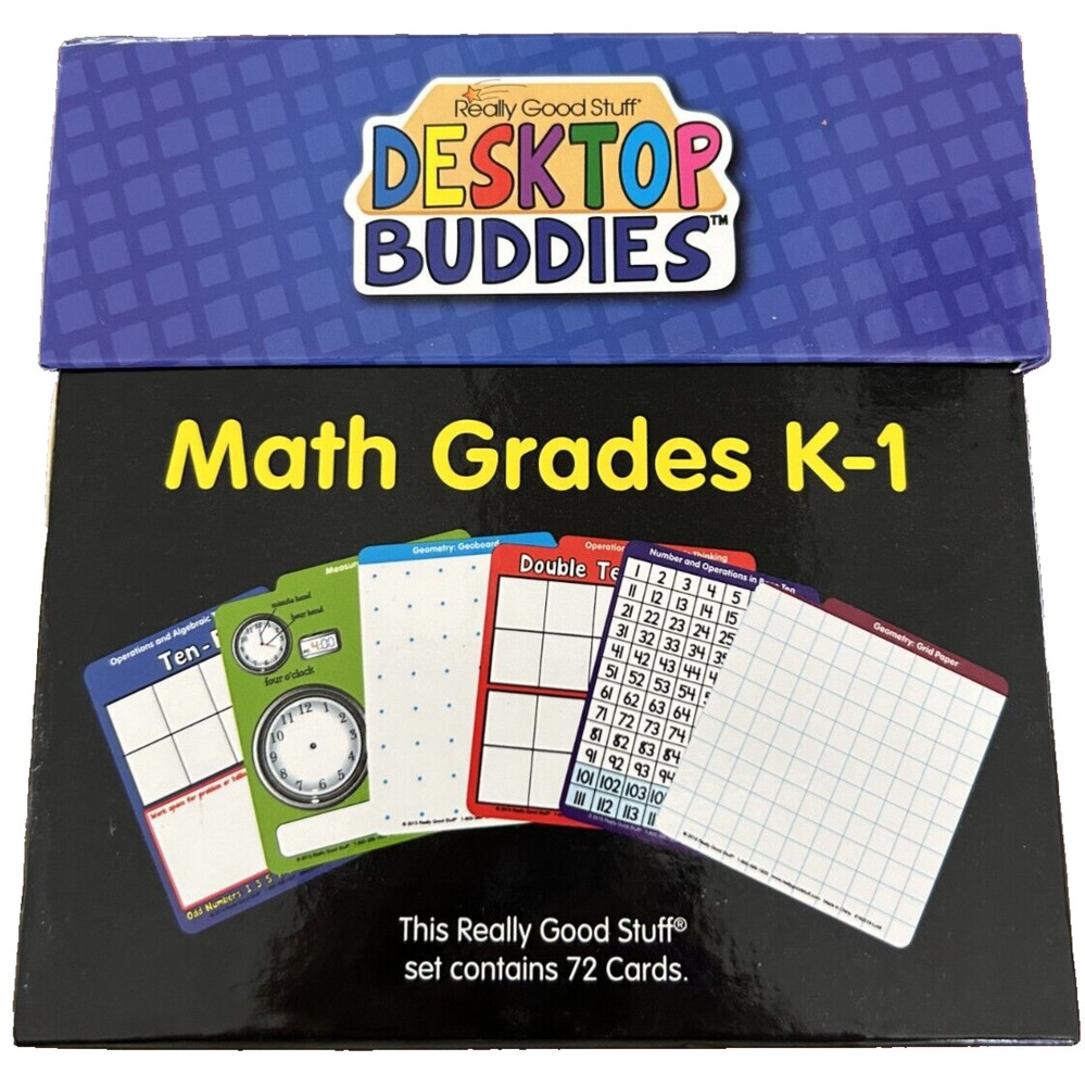 Really Good Stuff Desktop Buddies Math K-1
