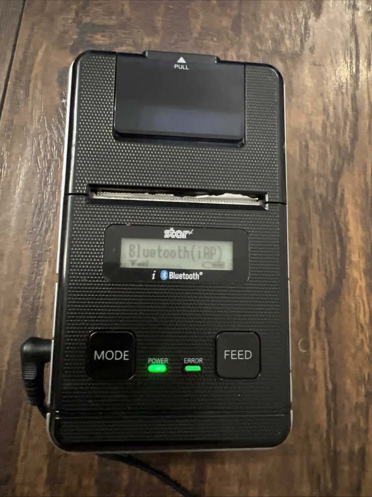 Star Micronics SM-S220 Portable Bluetooth Receipt Printer iOs Android Bluetooth