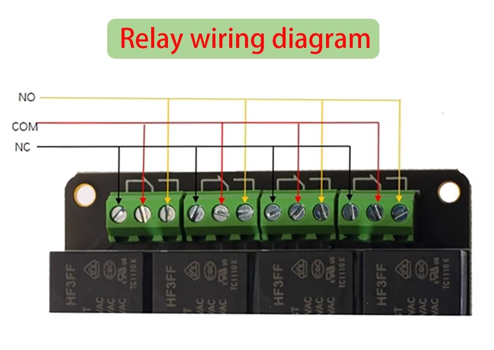 4-CH Relay for Raspberry Pi Zero Zero W Zero WH 2B 3B 3B+ 4B Power Relay Expa...