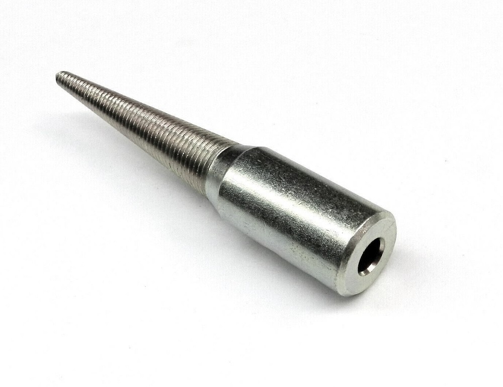 Spindle Tapered 1/4" Arbor Hole Tapered Threaded Left Hand Grinder-Buffer-Motor