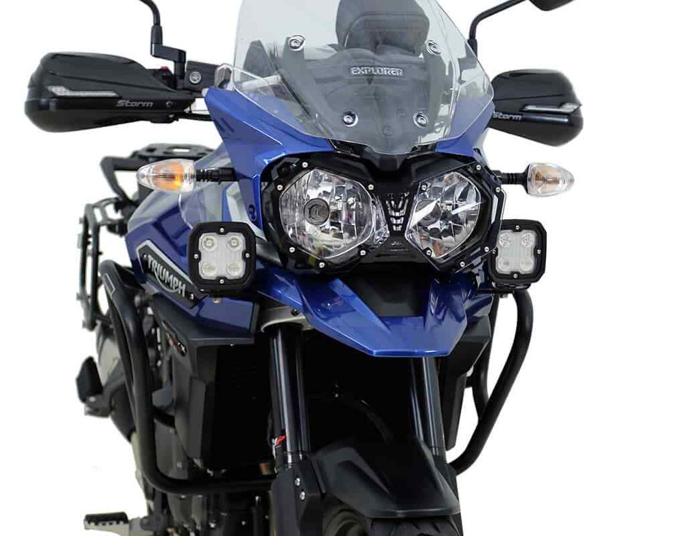 DENALI Auxiliary Light Mount For Triumph Tiger Explorer '16-'17