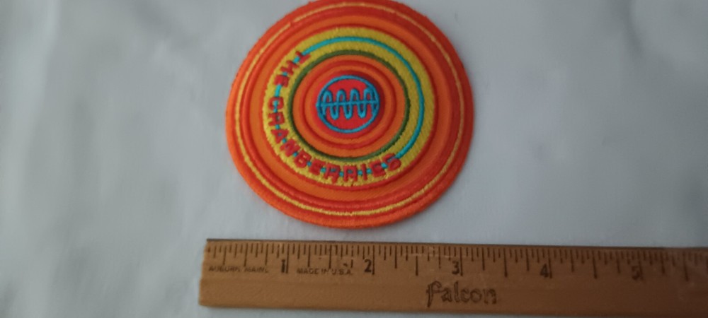 The Cranberries Circle Logo 3 Inch Iron On Patch