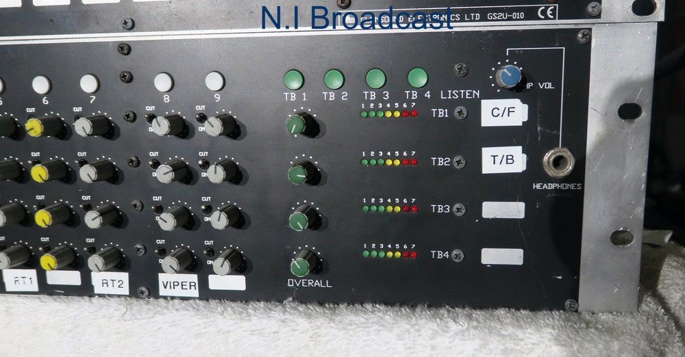 2x Glensound intercom / sound units