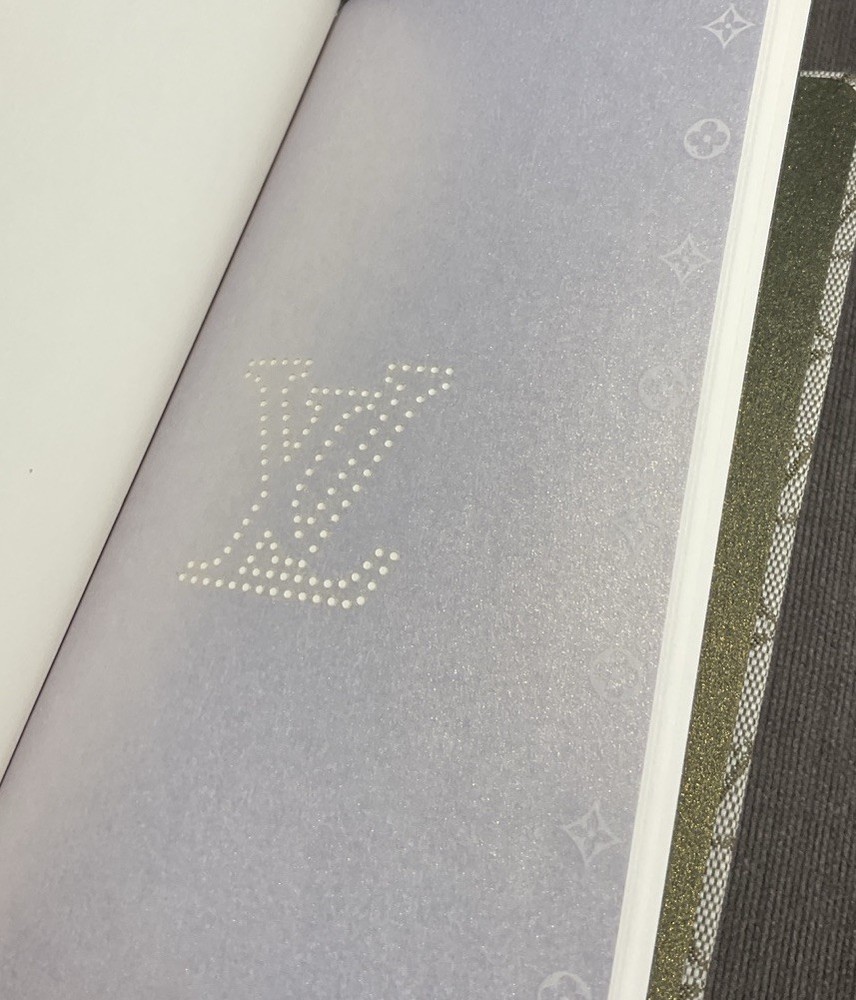 LOUIS VUITTON Khaki Carnet de Notes Monogram Notebook