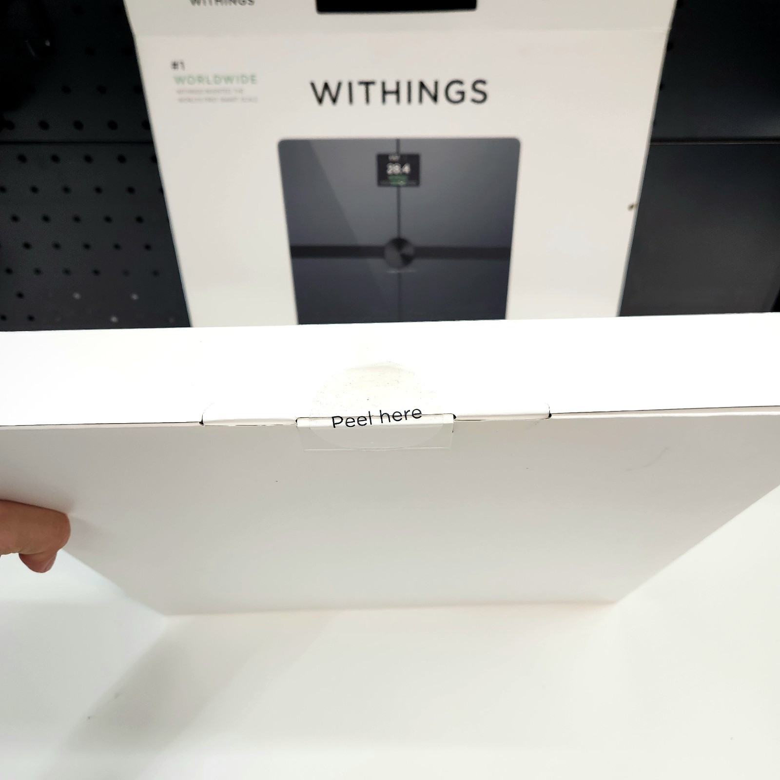 WITHINGS Body Smart Comp Scale Complete Body Analysis WI-FI Smart Scale Black