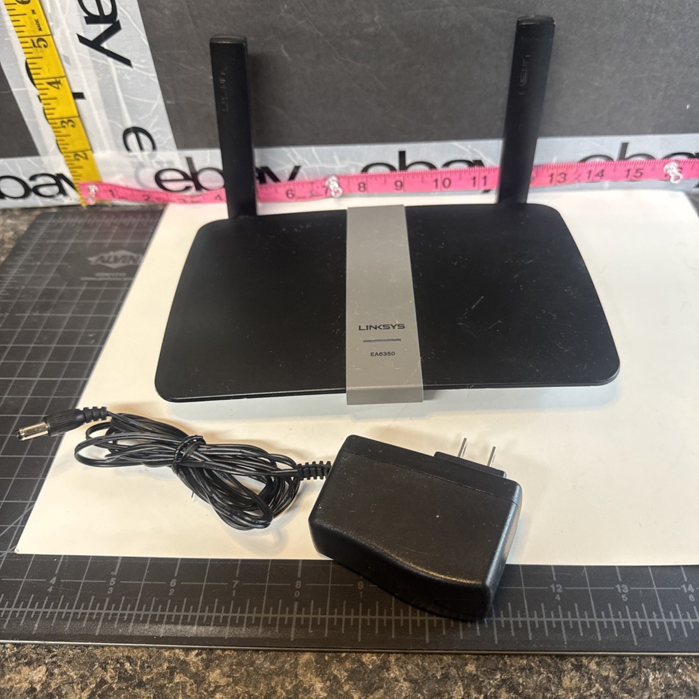 Linksys EA6350 Wireless Router With Power cord Preowned