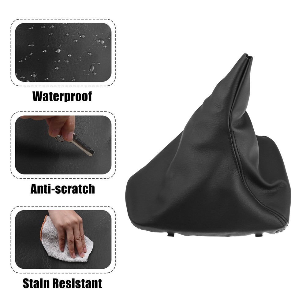 Pack of 1 for BMW E90 E91 E92 E93 Shift Boot Cover Gear Shift Knob Gaiter Boot