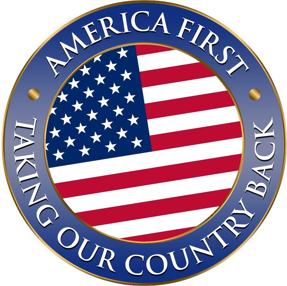 America First Sticker Decal XV