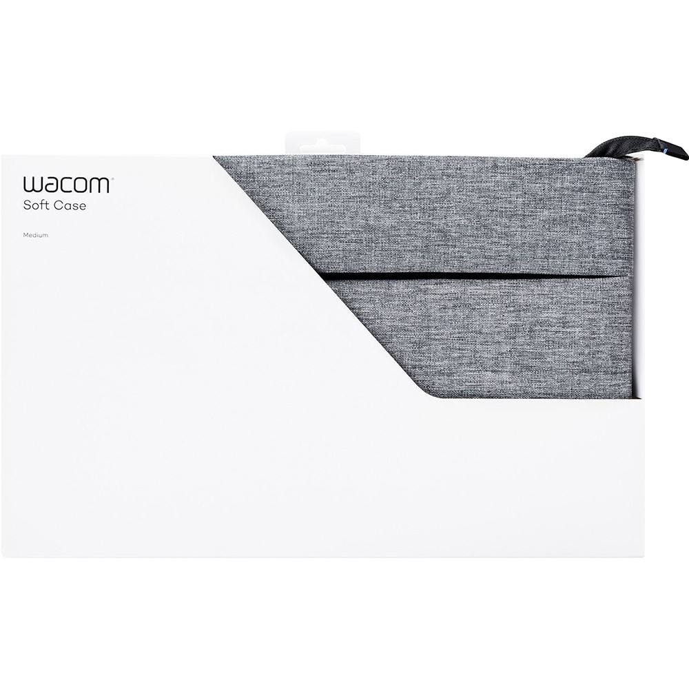 Wacom ACK52701 Soft Carrying Case for Tablets, Medium, Gray