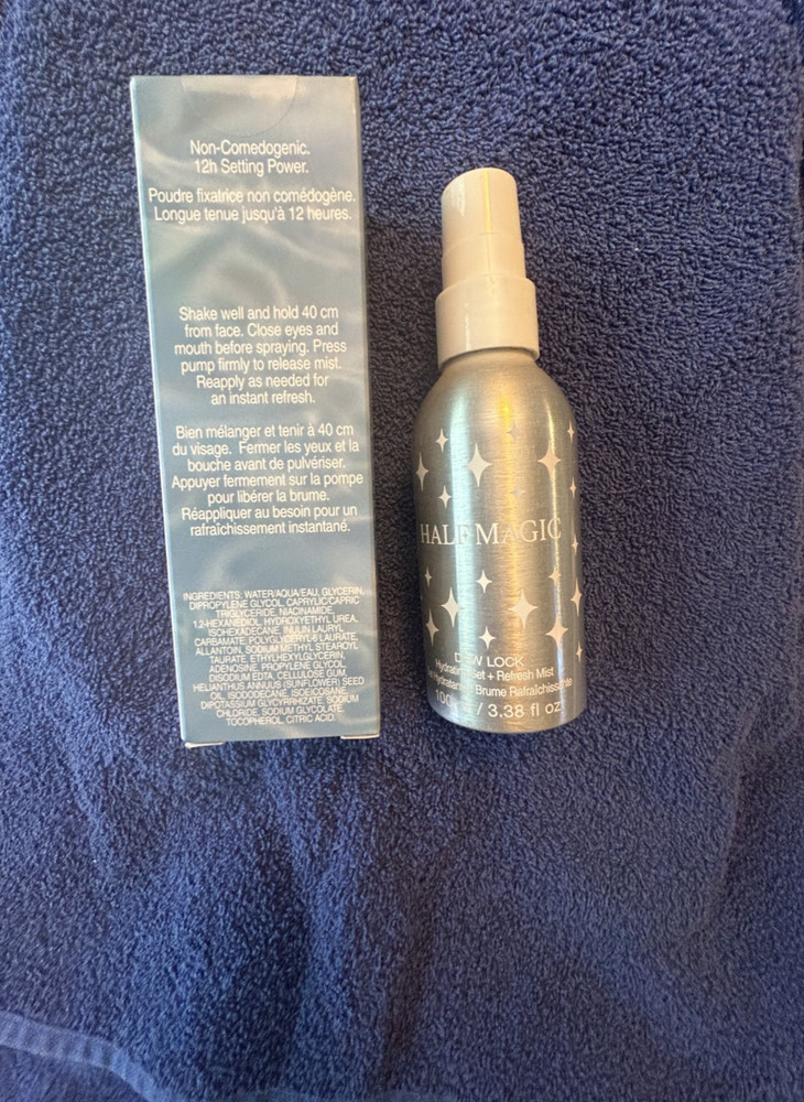 NIB HALF MAGIC Dew Lock Hydrating Set + Refresh Mist