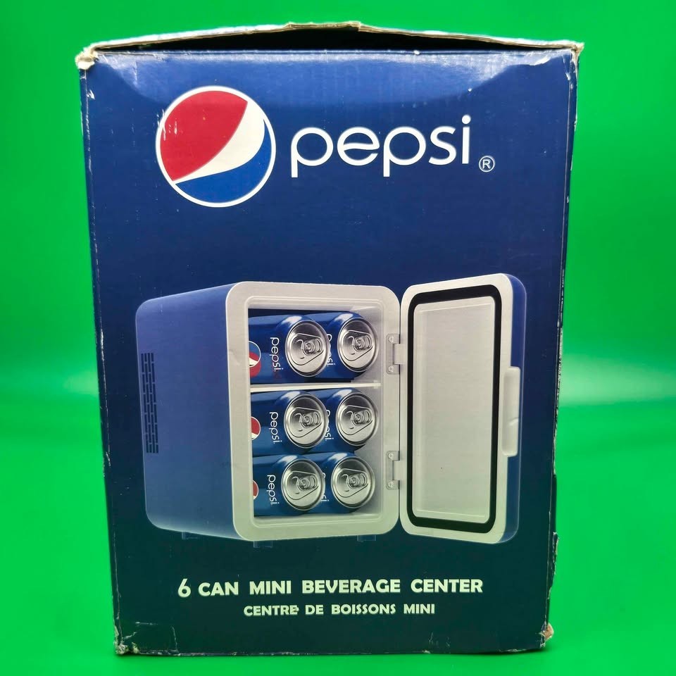 Pepsi 6 Can Mini Fridge Beverage Center