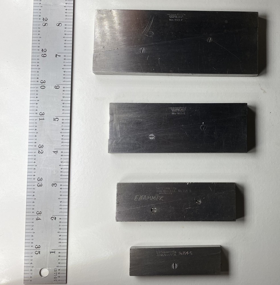 L.S. Starrett-Lufkin Adjustable Parallels