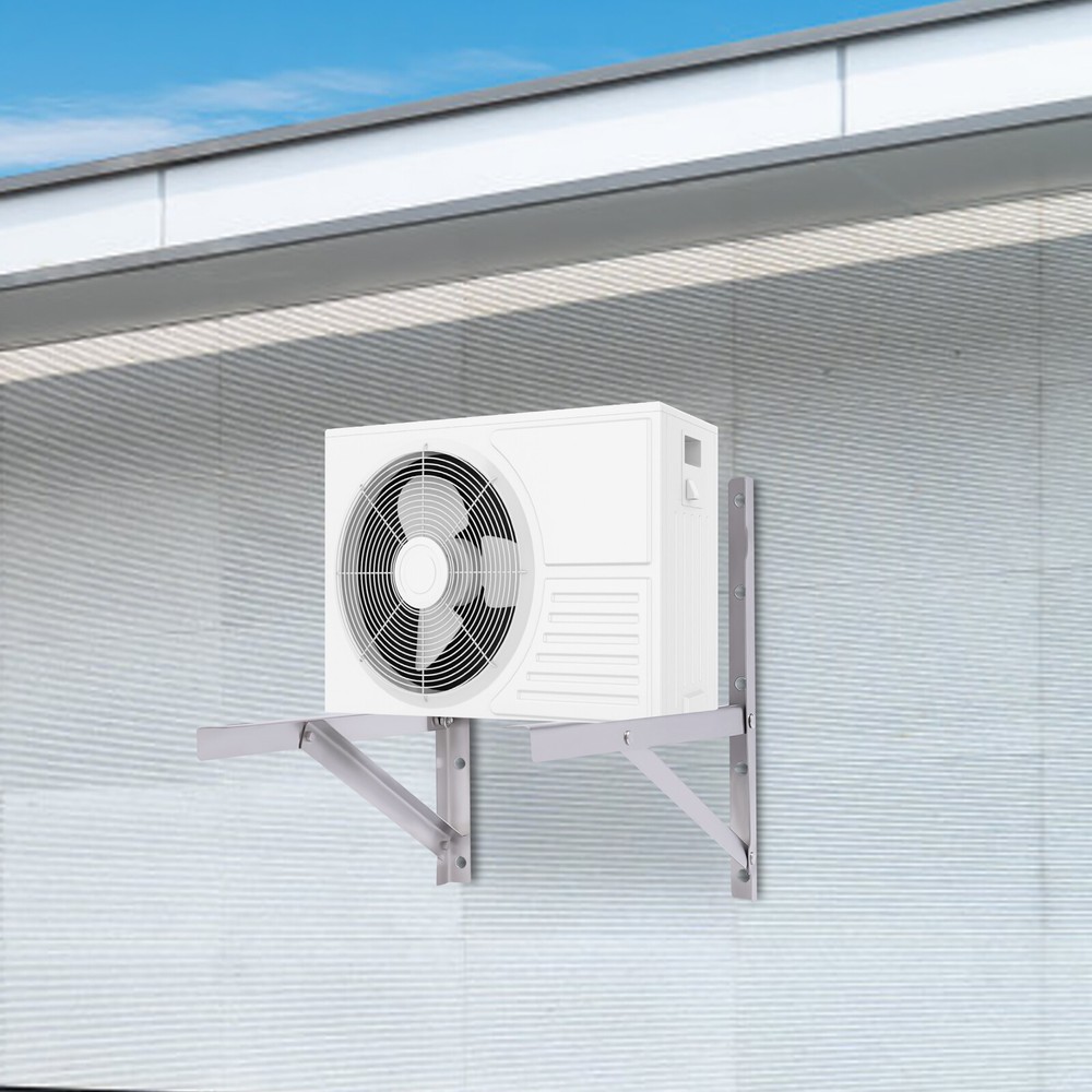 1-Pair Outdoor Wall Mounting Bracket for Mini Split Air Conditioner 280kg Load