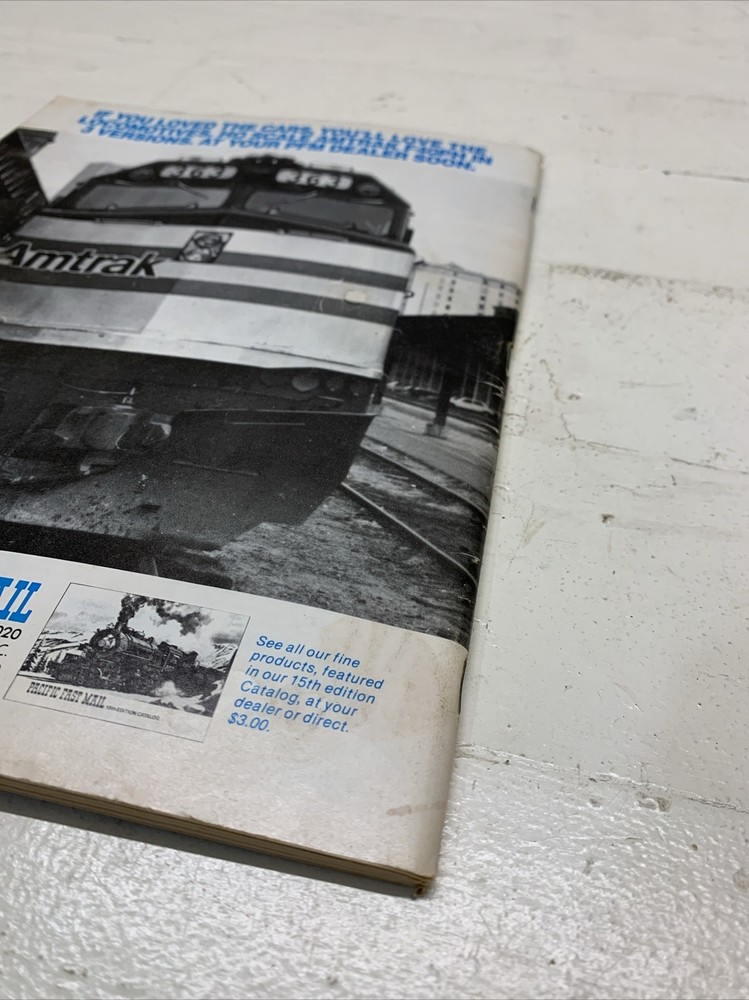Model Railroader August 1983 Bill Everett's Trolley