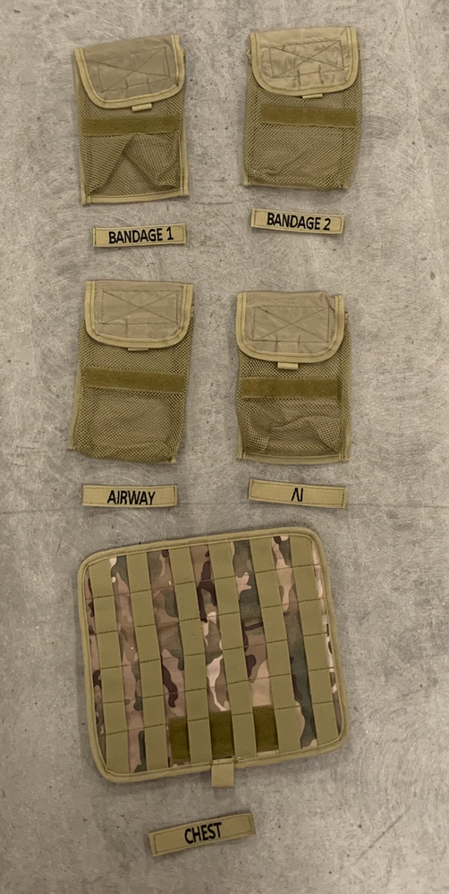 Army bag/First Aid Bag/Medical Operator Pack CAMO