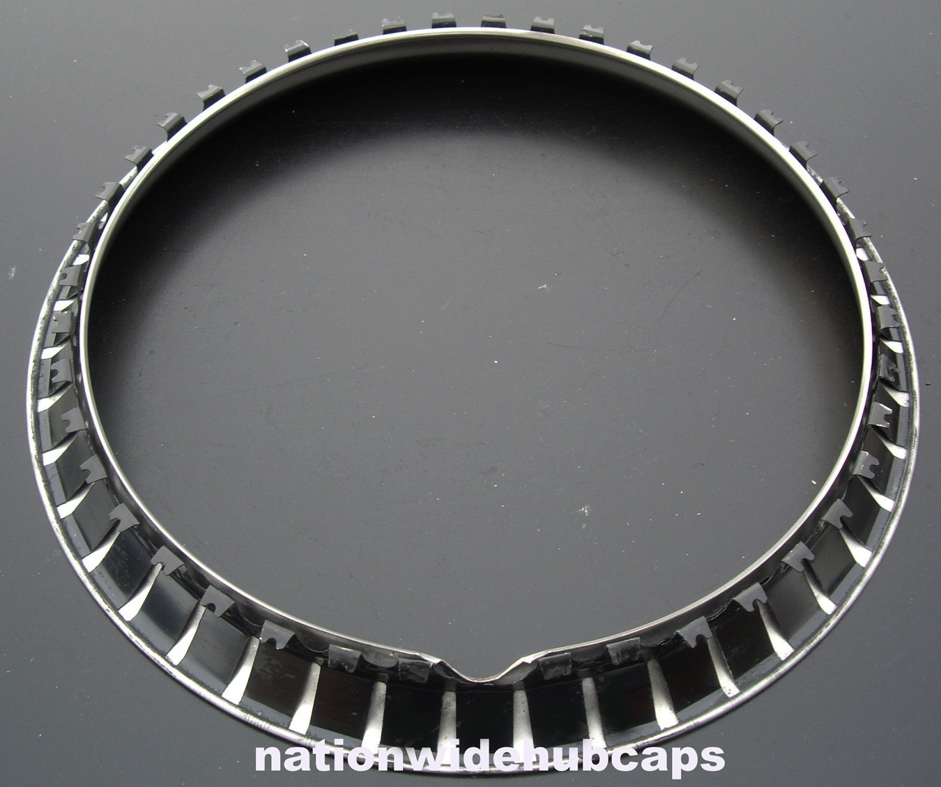 Set 4 15" STAINLESS TRIM RINGS BEAUTY BANDS GLAMOUR WHEEL STEEL WHEELS LUG RIMS