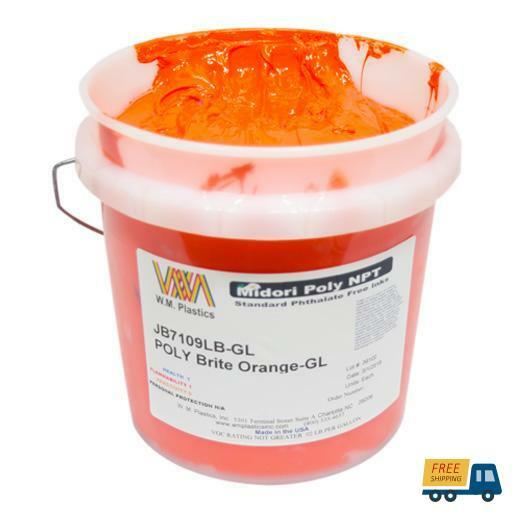 Brite Orange- Plastisol Ink, (quart)