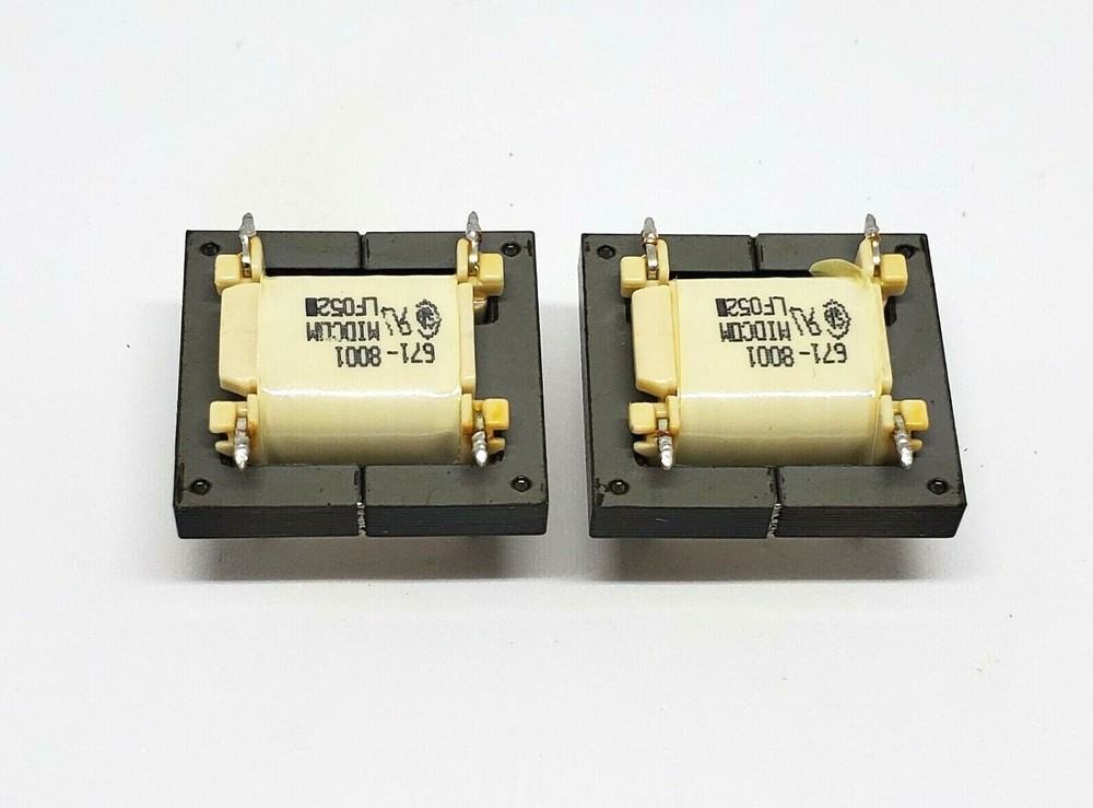 Set of 2 MIDCOM Coupling 1:1 Transformers for Audio Digital Modes Interfaces