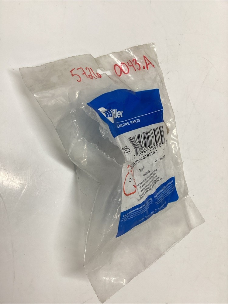 miller 206195 Diffuser .281/.312 Fastip 1. V-065