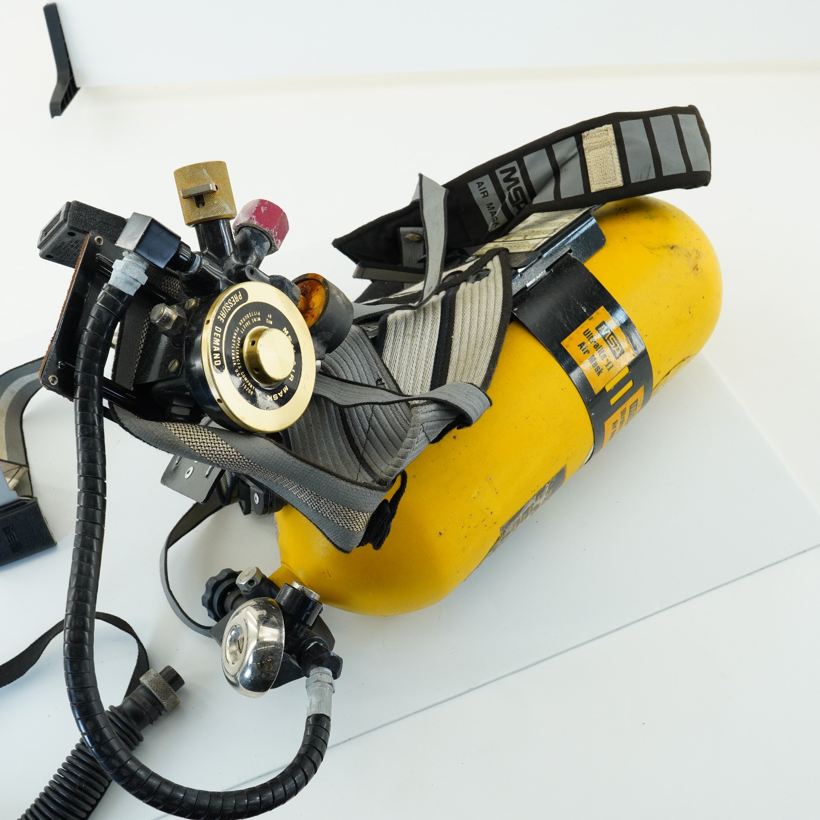 MSA Ultralight II Tank Harness Air Mask SCBA AS IS AS FOUND