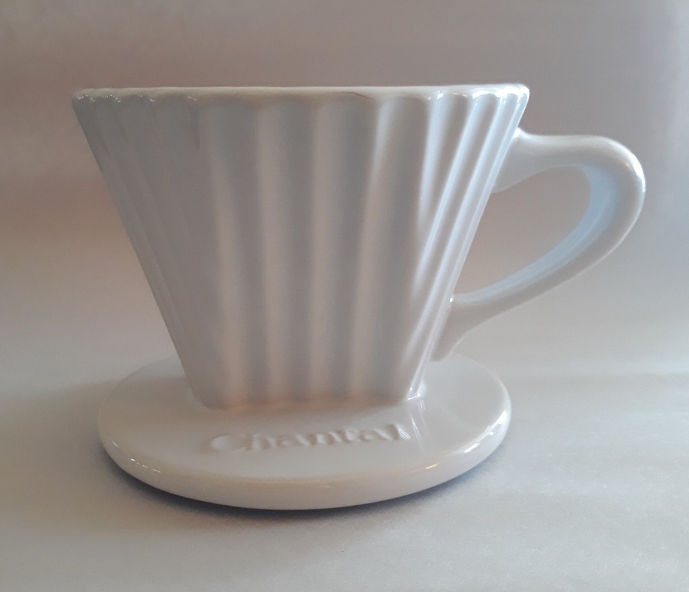 Chantal Ceramic Pour Over Cone Drip Coffee Maker